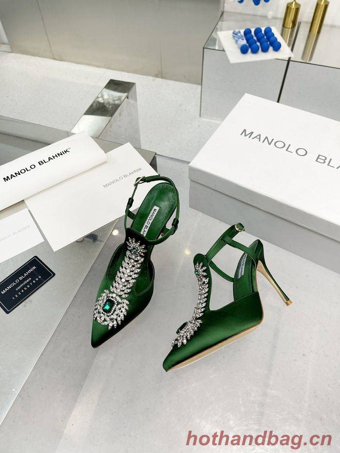 Manolo Blahnik Shoes MBS00021 Heel 9CM